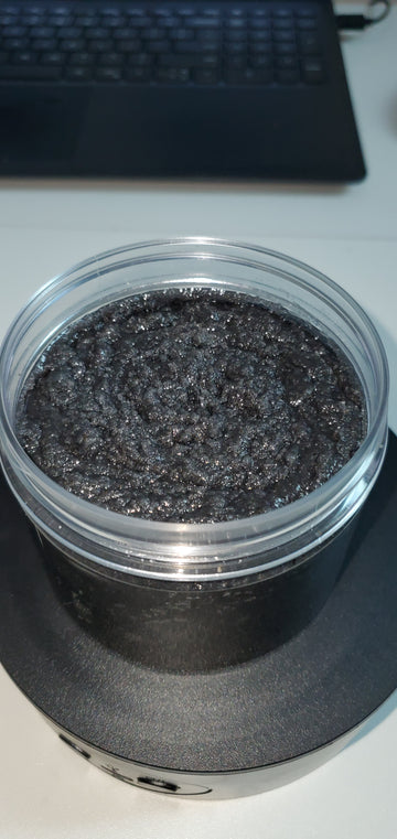 Activated Charcoal and Collagen Scrub