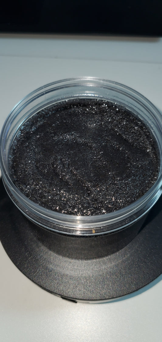 Activated Charcoal and Collagen Scrub